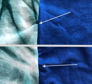 Avoid awful sewing on a t-shirt quilt - no tuck or puckers