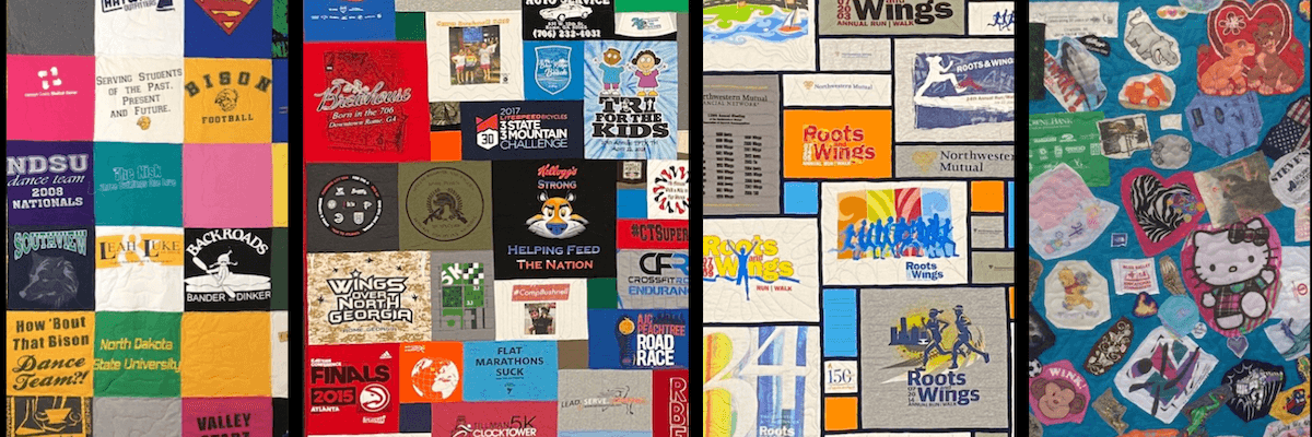what style of T-shirt quilt do you want?