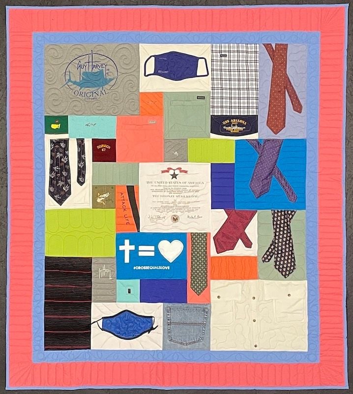 Memorial Quilt by Too Cool T-shirt Quilts